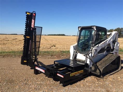 easement attachment for skid steer|skid steer trimmer attachment.